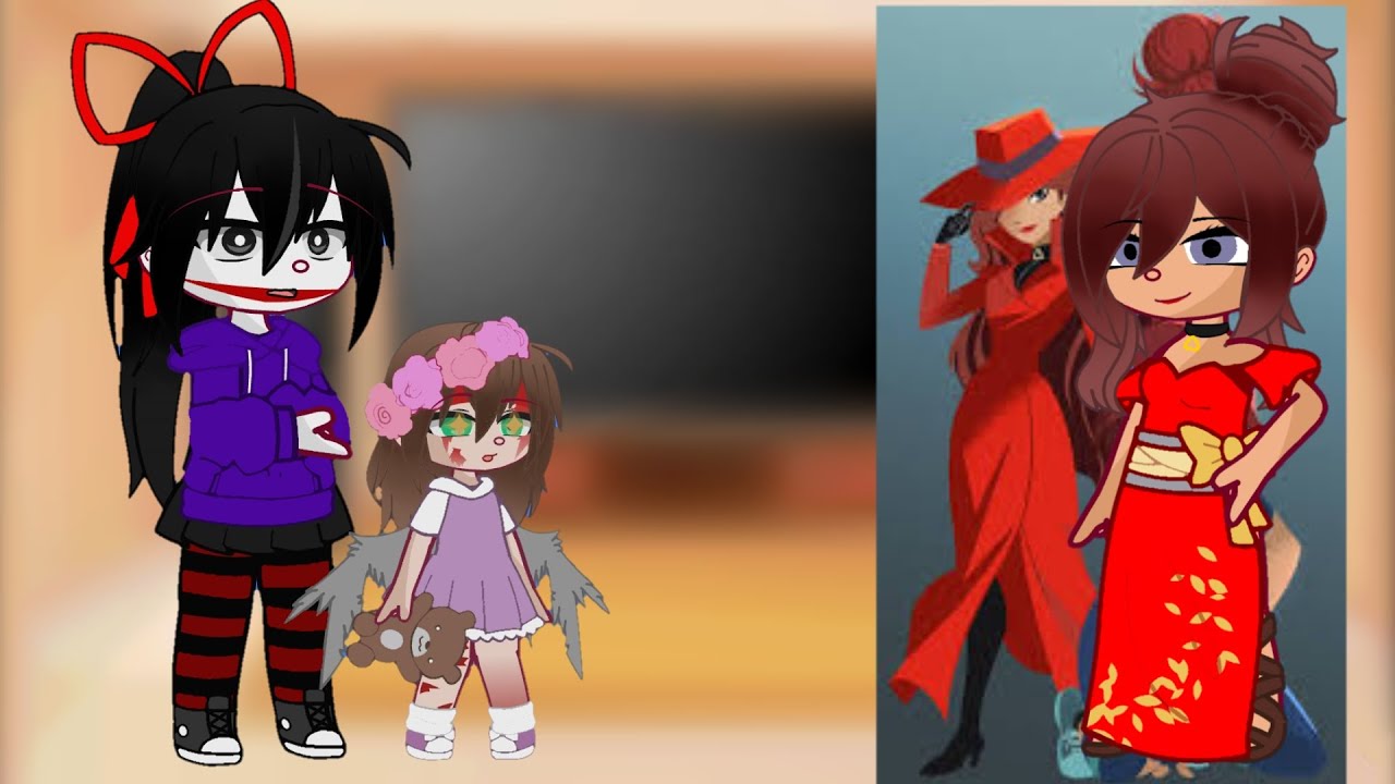 Los creepypasta reacionan a Jeff es Carmen San Diego // Cringe // 《AzuraNoceda》// 1-?