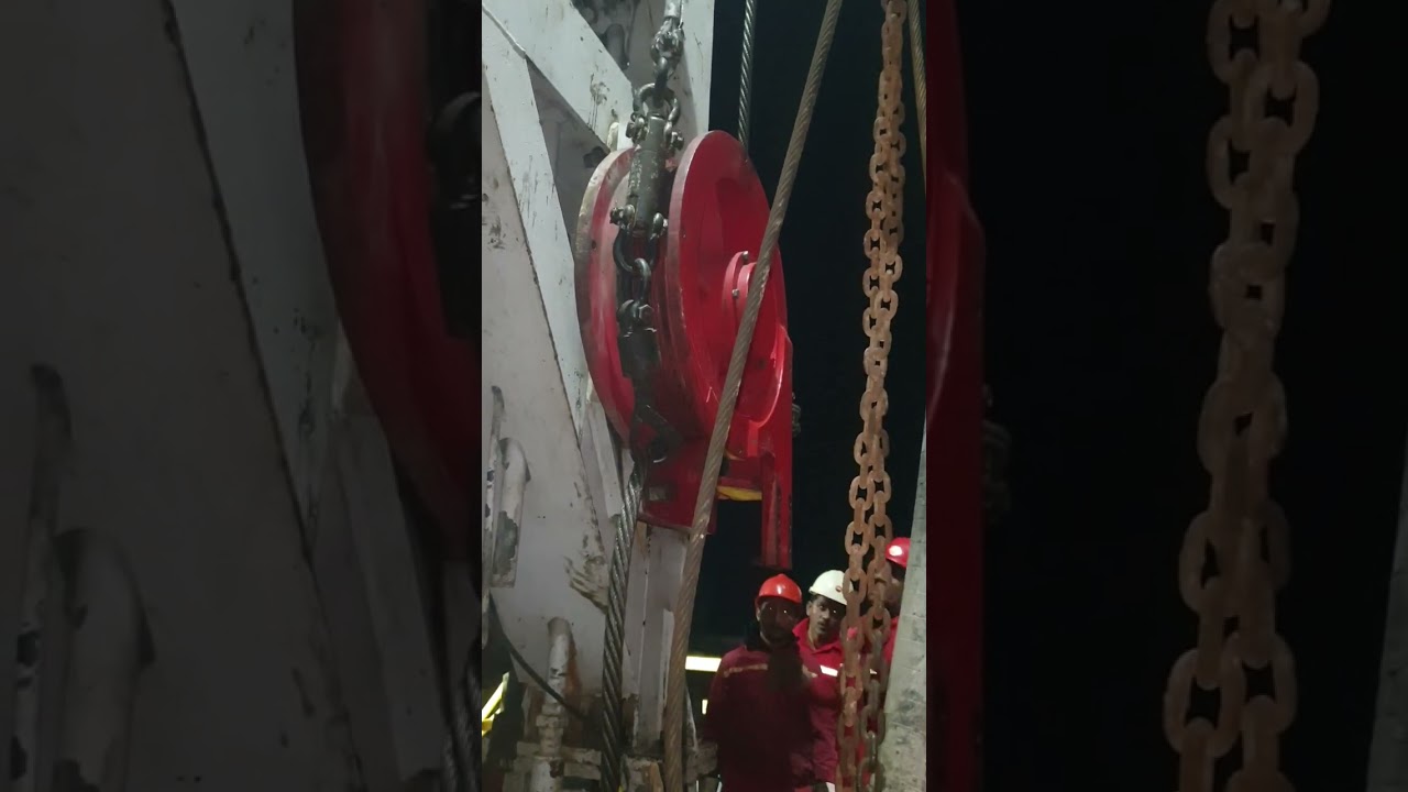 DRILL LINE SLIP&CUT OPERATION DRILLING RIG DRILLING OPERATIONS OILANDGAS OILFIELD OIL INDUSTRY