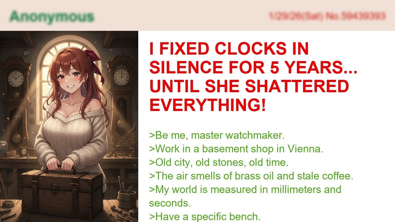 I Fixed Clocks In Silence For 5 Years... Until SHE Shattered Everything!