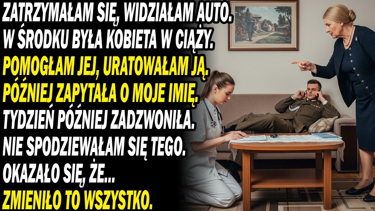 🤰😱 Pomogłam Ciężarnej Rodzącej Na Pustej Drodze – Nie Spodziewałam Się, Że To Ona...