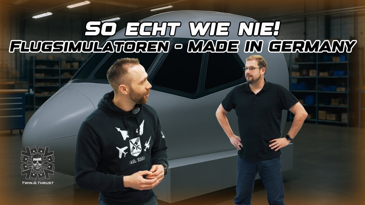 So echt wie nie: Flugsimulatoren - Made in Germany! | DOKU | 4k | Flugsimulatoren | Realismus