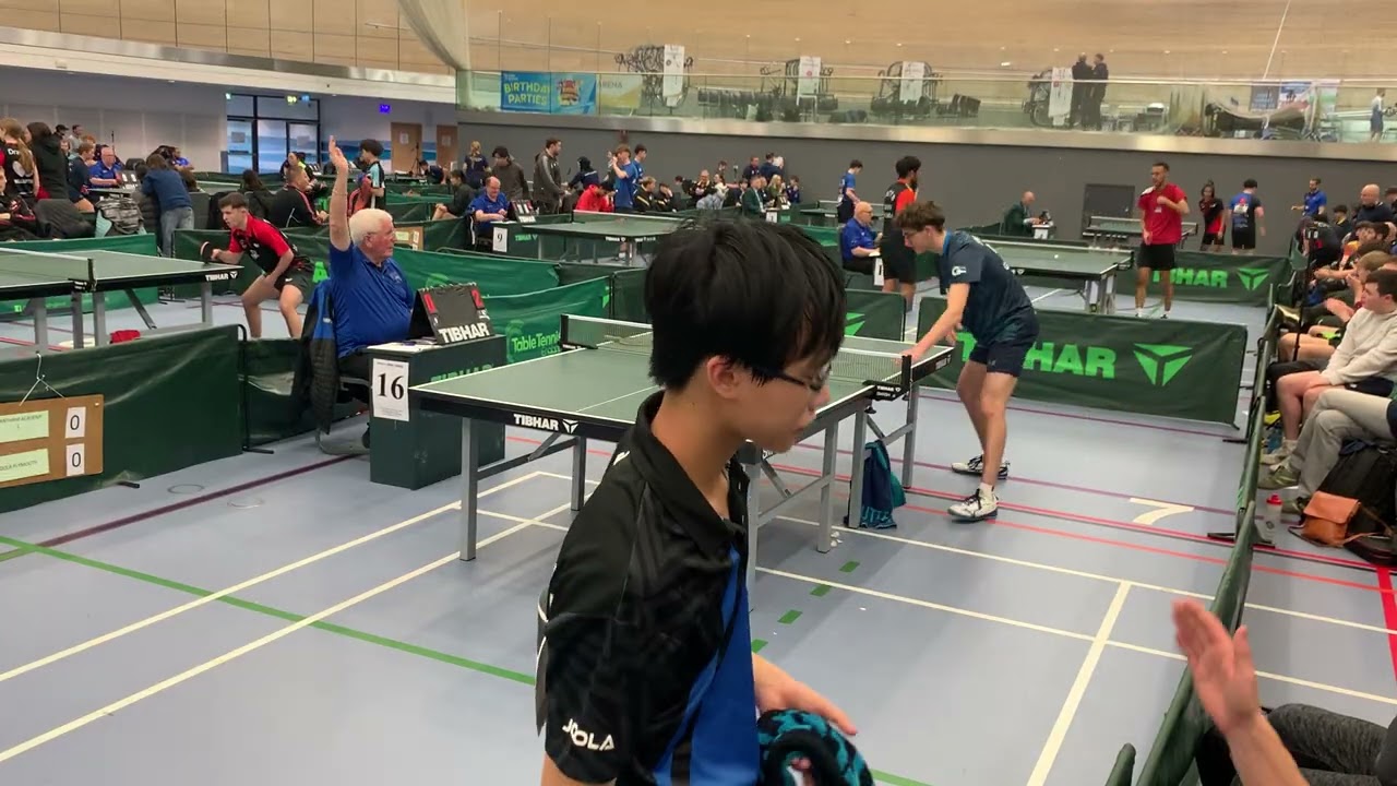 Rex Wong Vs Issac Kingham | Youth British Club League (Boys) - 2025-26 Premier Division |
