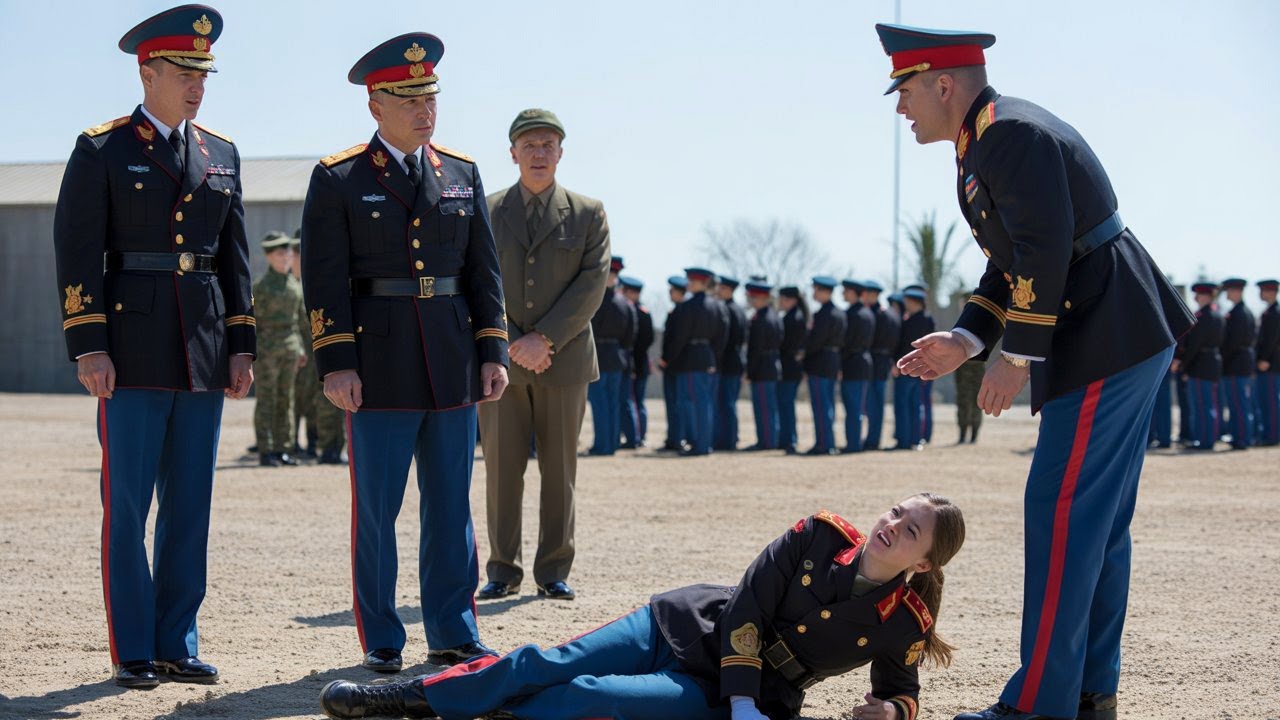 He Struck Her During Drill — Within Minutes, Four Colonels Arrived and Ended His Career