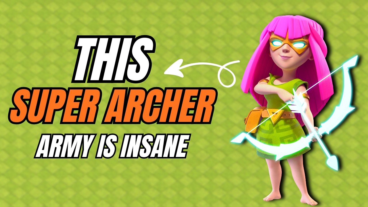 This Super ARCHER Army Is Too Strong Right Now! (Clash of Clans)
