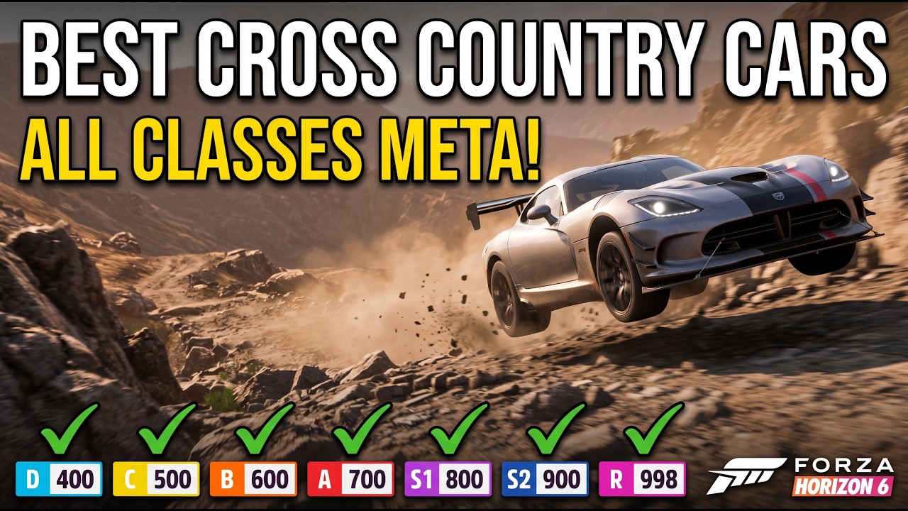 FH6 Cross Country Meta: Best Cars to Dominate Every Class