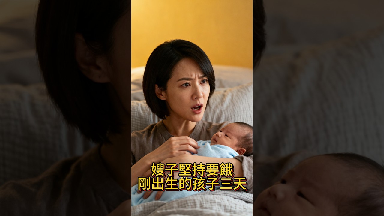 嫂子坚持要饿刚出生的孩子三天