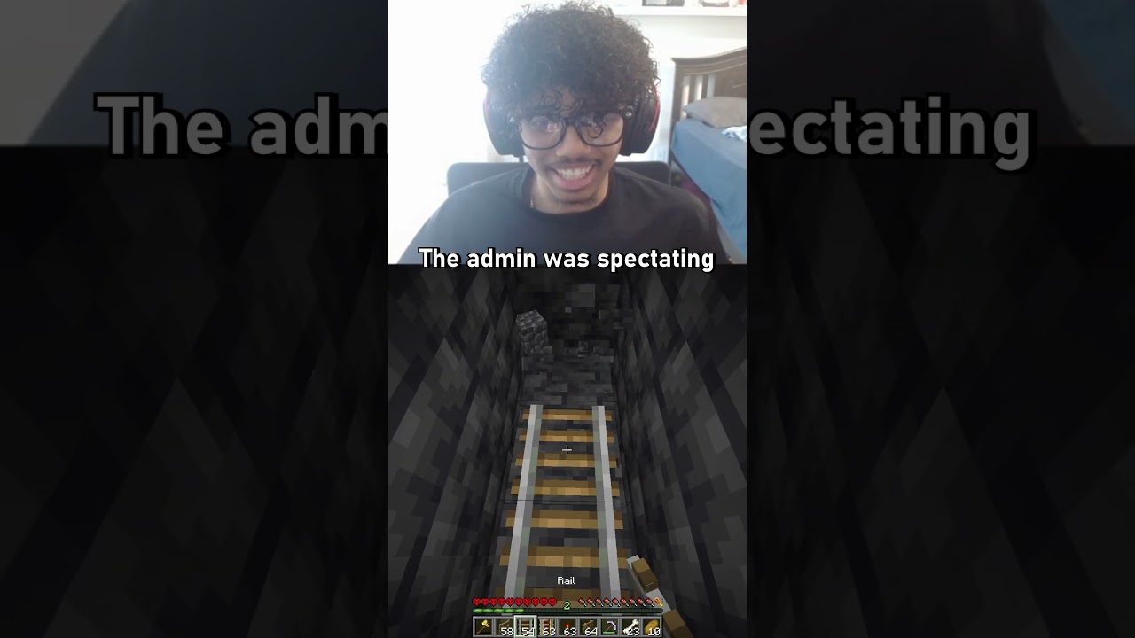 Minecraft Admin Moment :^(