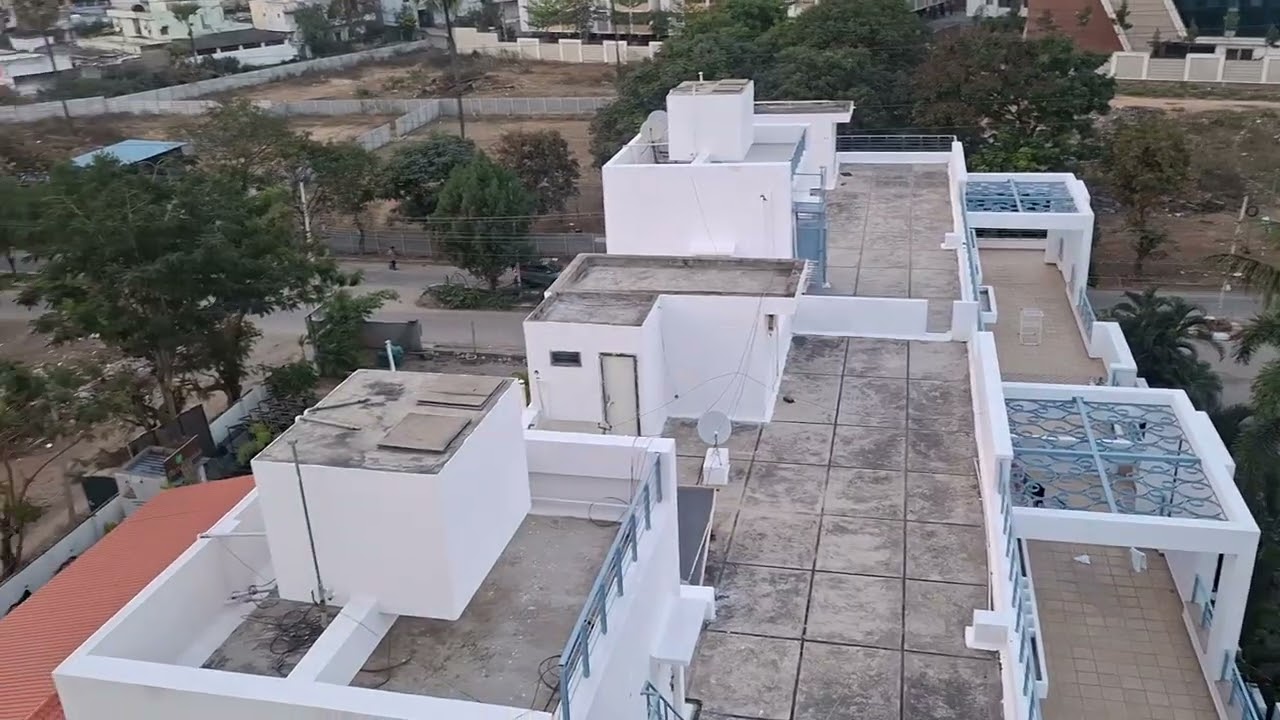 BEAUTIFUL SURROUNDING VIEWS FROM OUR SAI NIVAS APARTMENT ON 03-03-2026.