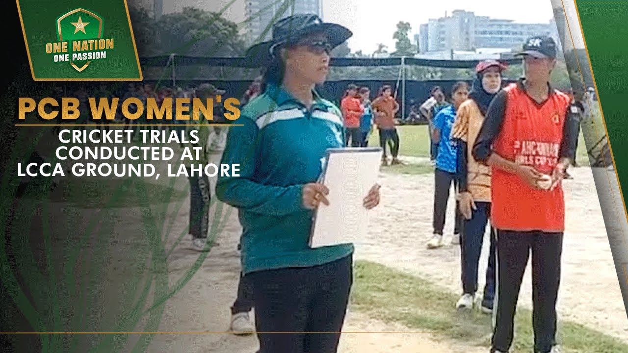 PCB Women's cricket trials conducted at LCCA Ground, Lahore 🏏 #BackOurGirls | MA2A