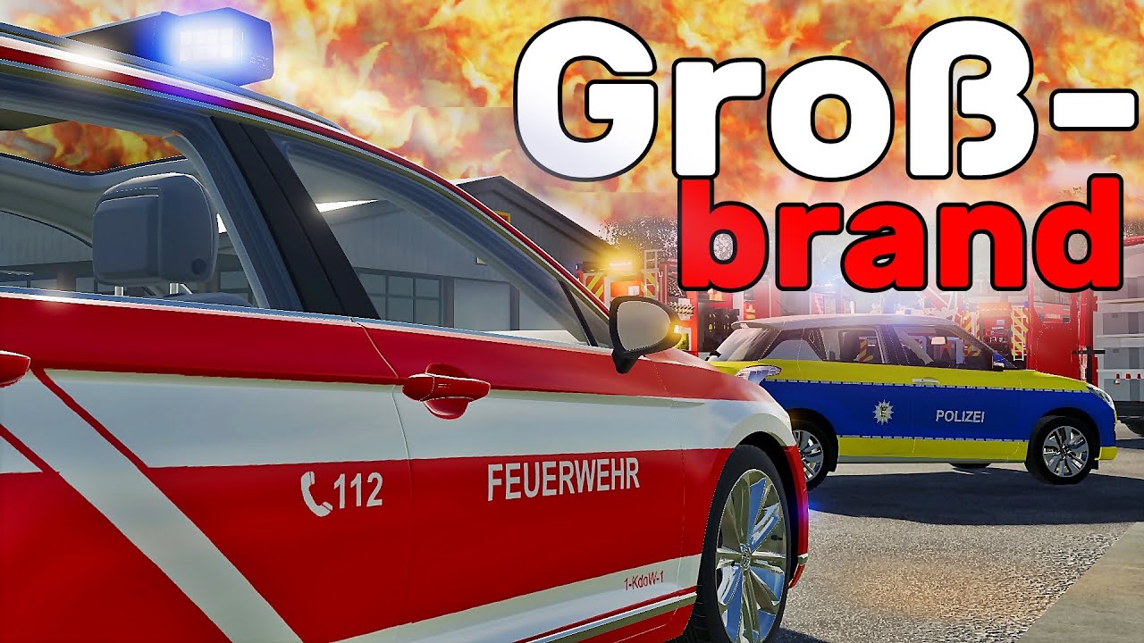 GROßEINSATZ für Feuerwehr Polizei und Rettungsdienst | MEGA SPECIAL