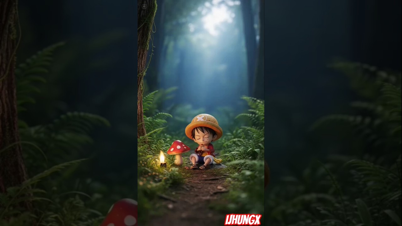 Luffy in Amazon Lily 