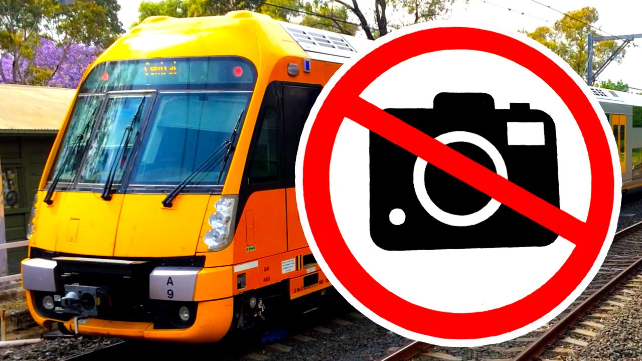 Trainspotting Railfan Vlog Busted NO TRAIN PHOTOGRAPHY ALLOWED Ugh!