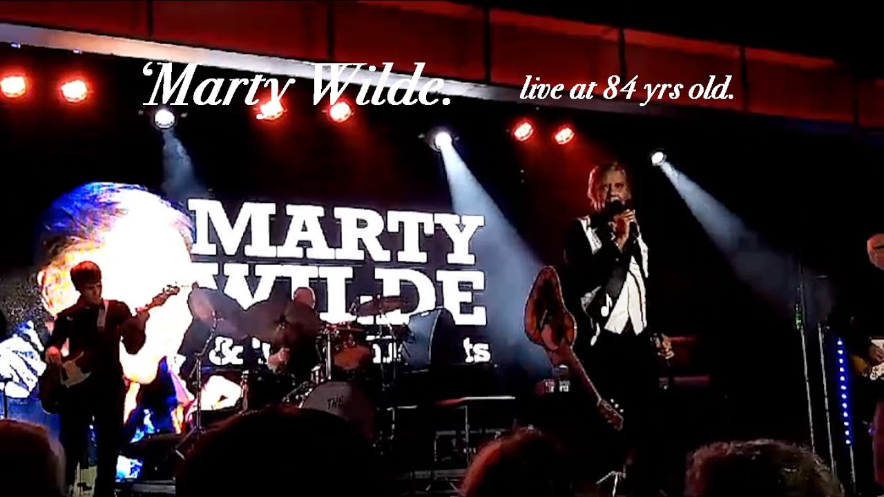 'Marty Wilde' Live at 84 yrs Old