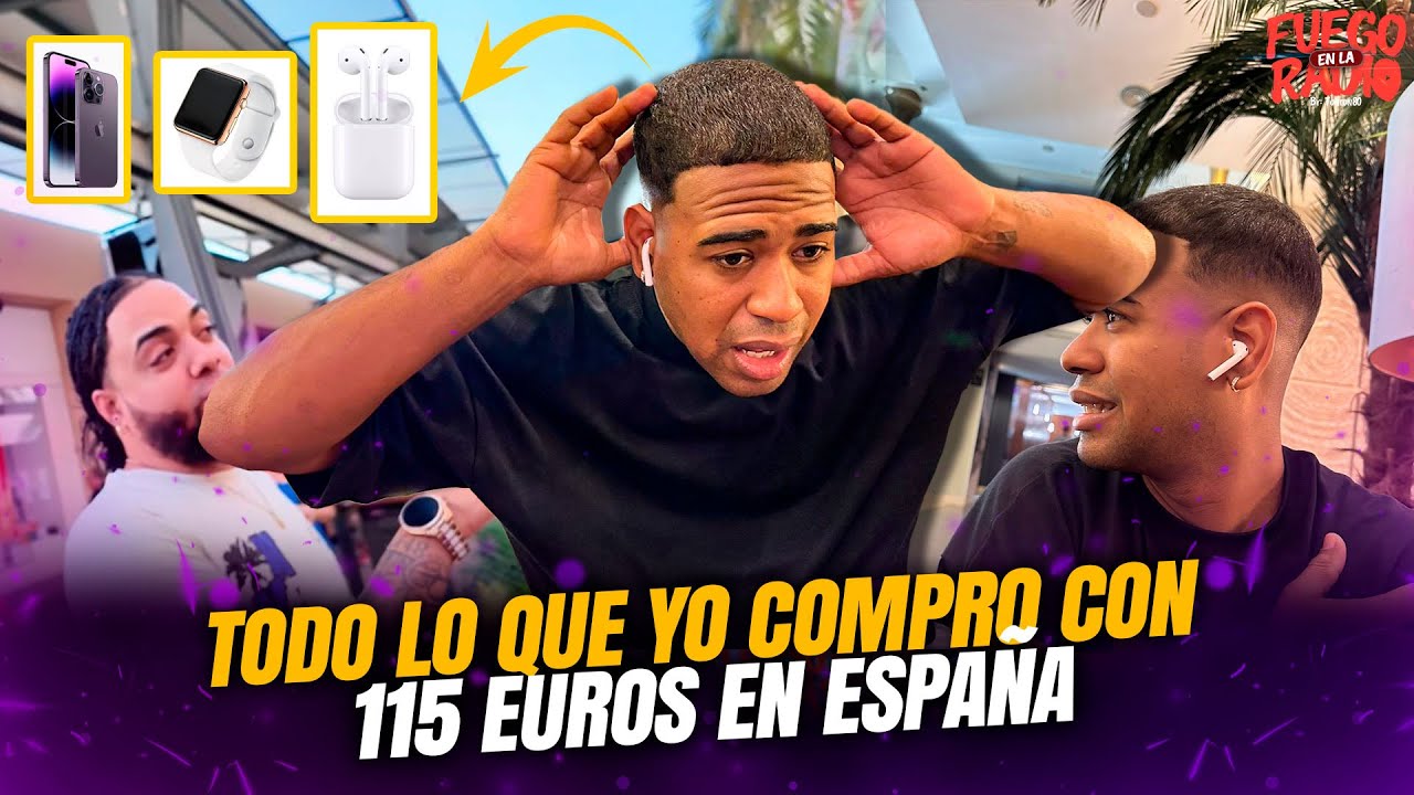 TODO LO QUE COMPRE EN ESPAÑA CON 115 EUROS (TONTON80)