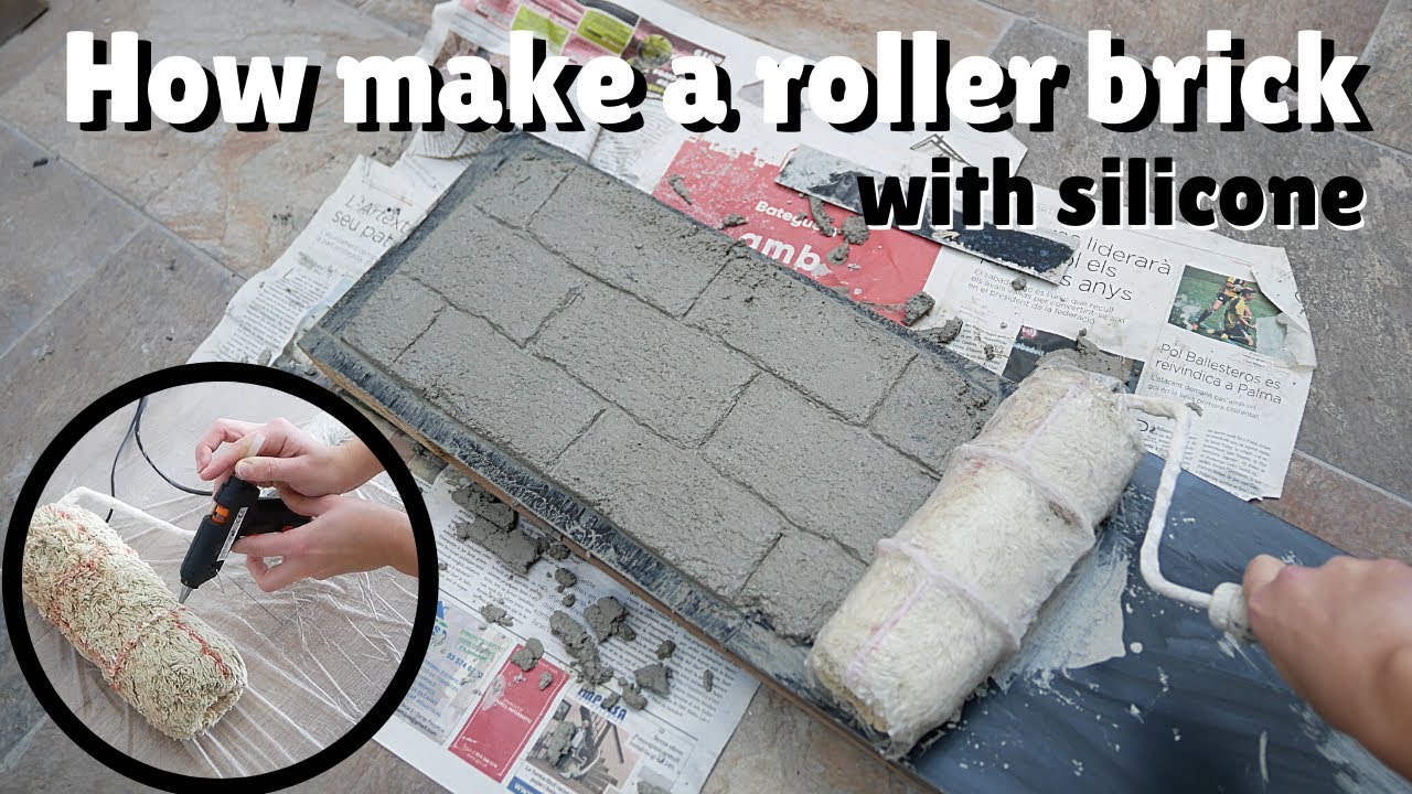 Roller Brick VERY EASY (With silicone) ✌ Rodillo de LADRILLOS MUY FÁCIL❤