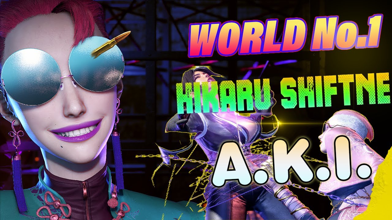 Street Fighter 6 🔥 World No.1 Dangerous A.K.I. HIKARU SHIFTNE !🔥 Best High Level Gameplay