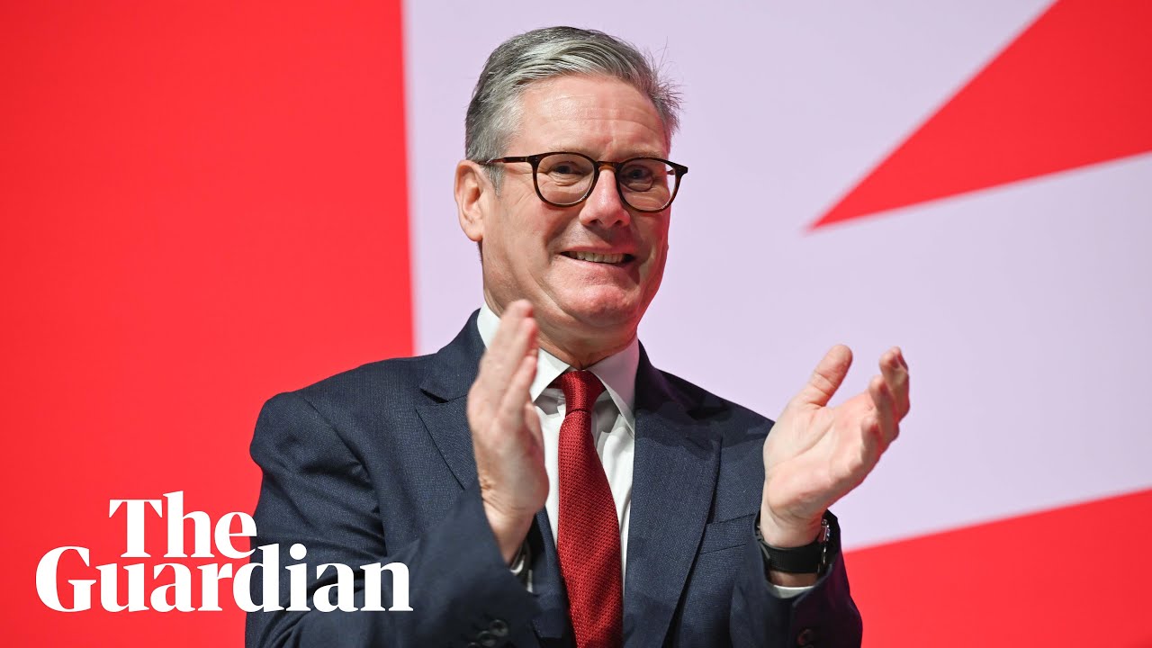 Keir Starmer gives speech at Labour party conference – watch live