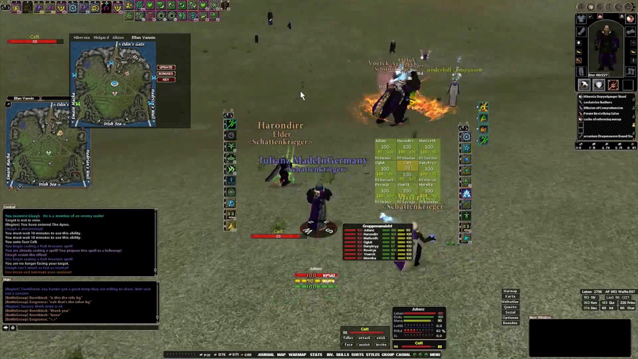 Dark age of Camelot Schattenkrieger guild movie January 2017 Daoc (Audo Fix)