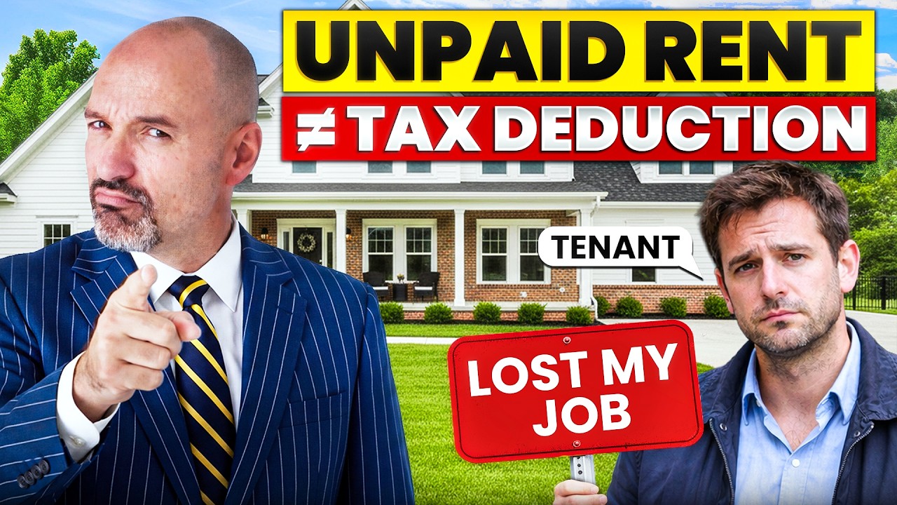 Why You CANNOT Deduct Uncollected Rent (IRS Rules Explained)