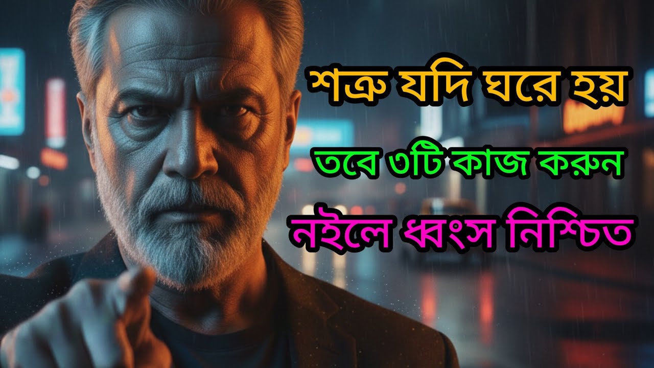 ঘরের শত্রু চিনবেন কিভাবে | ৩টি কাজ না করলে জীবন ধ্বংস | বাংলা মোটিভেশনাল ভিডিও | #banglamotivation 