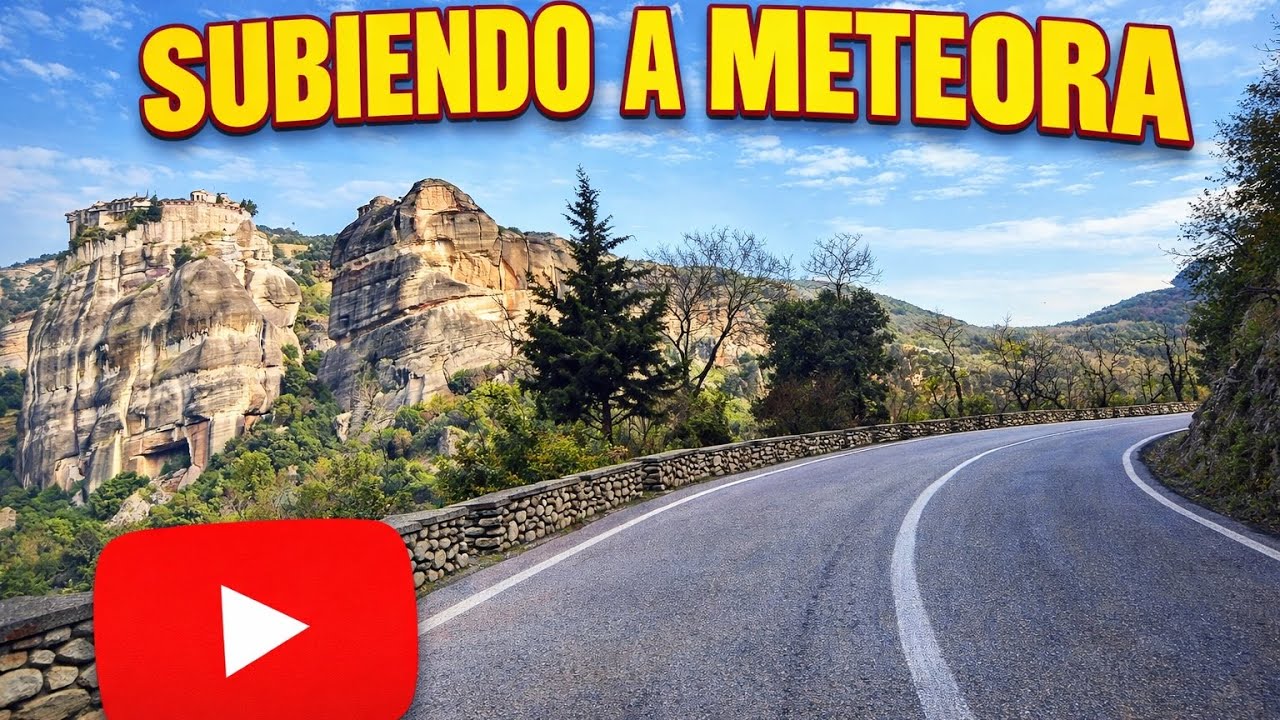SUBIENDO A METEORA CON NUESTRA GUÍA ELEONORA | ENTRE MONASTERIOS Y MONTAÑAS IMPOSIBLES