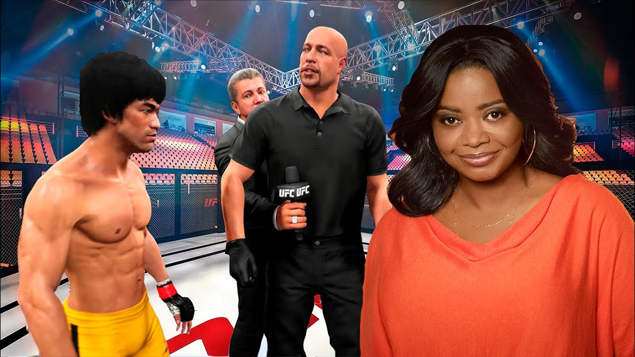 UFC 4 | Bruce Lee vs. OCTAVIA SPENCER(EA Sports UFC 4)