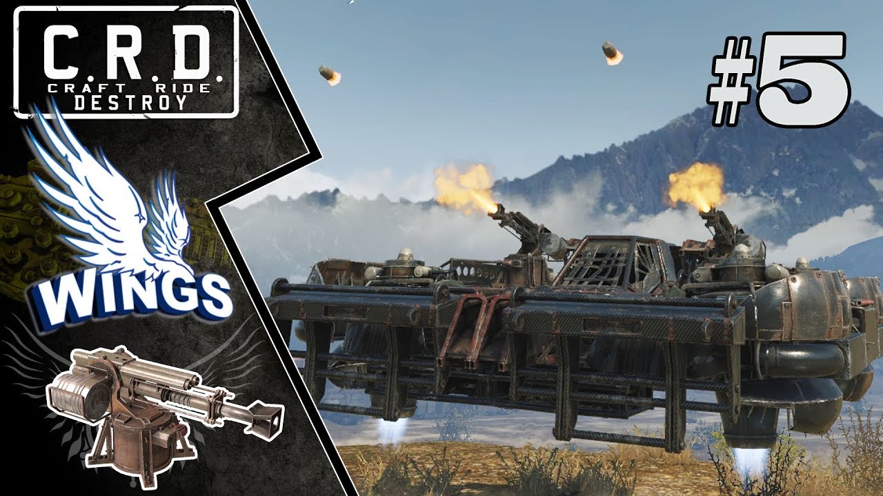 Crossout: [ GL-55 Impulse x2 & Hover ]  Wings 5 [ver. 0.9.60]
