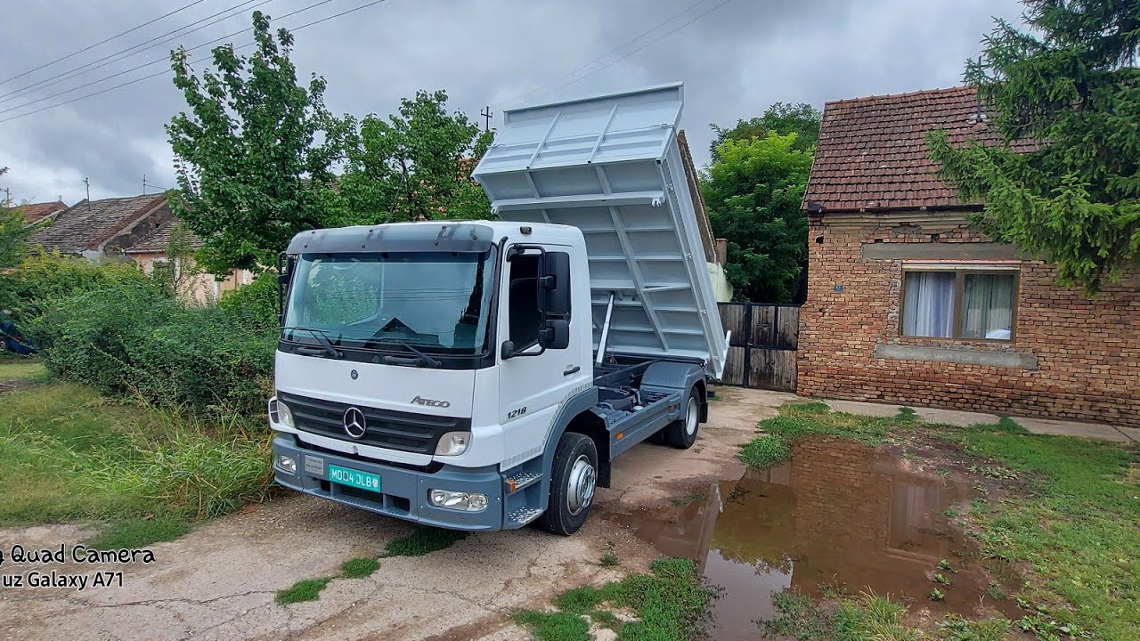 Mercedes Benz-Atego 1218-Izrada kipe