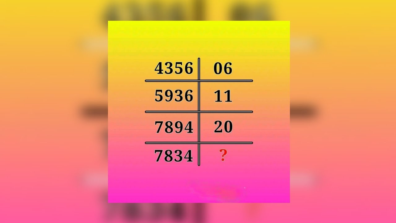 only genius people can solve this math