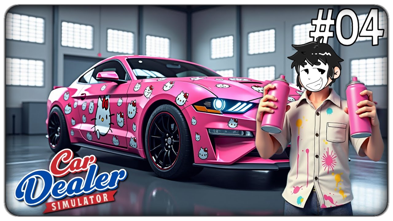 RIVERNICIAMO LE AUTO CON COLORI STRANI PERCHE' SONO DALTONICO | Car Dealer Simulator ep.04