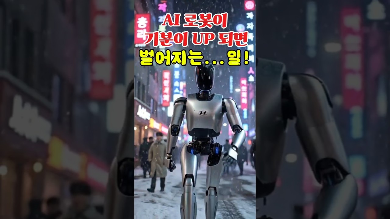 When AI Robot gets a Bonus and goes home💰(AI 로봇이 퇴근길에 보너스를 받으면 생기는 일!) 