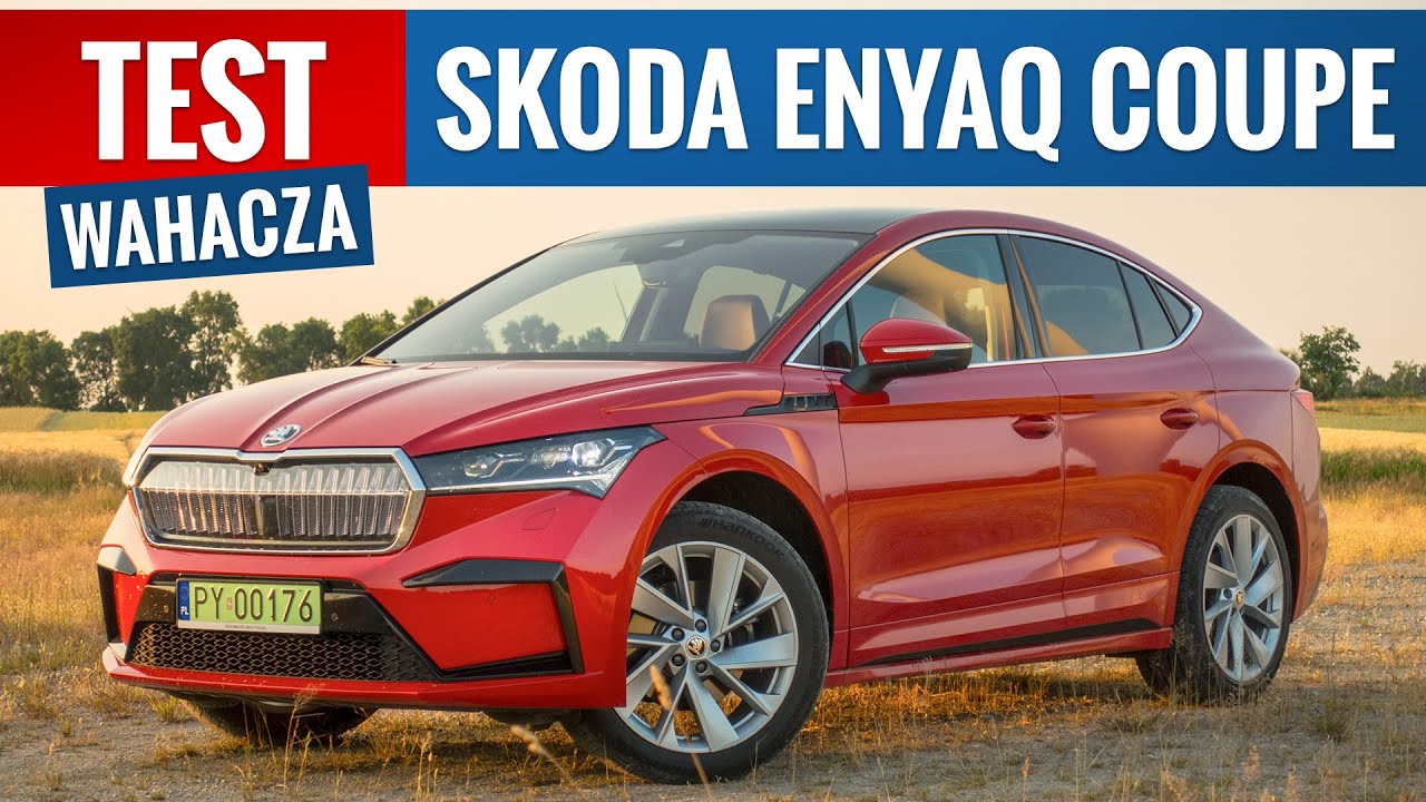 Skoda Enyaq Coupe 2023 - TEST PL (82 kWh 204 KM) Ile sportu dodaje takie nadwozie?