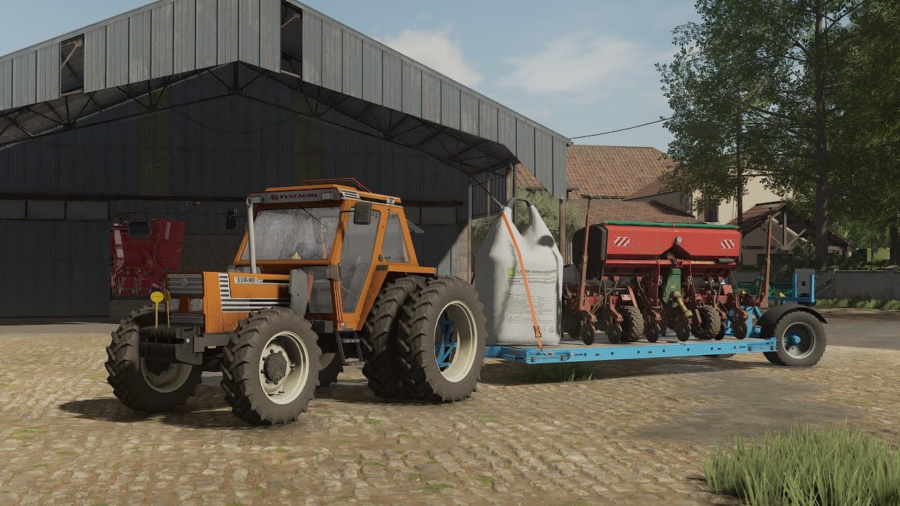 PALLEGNEY TERRALIFE #3| FS22 | NETTOYAGE, DECHAUMAGE et SEMIS au programme!