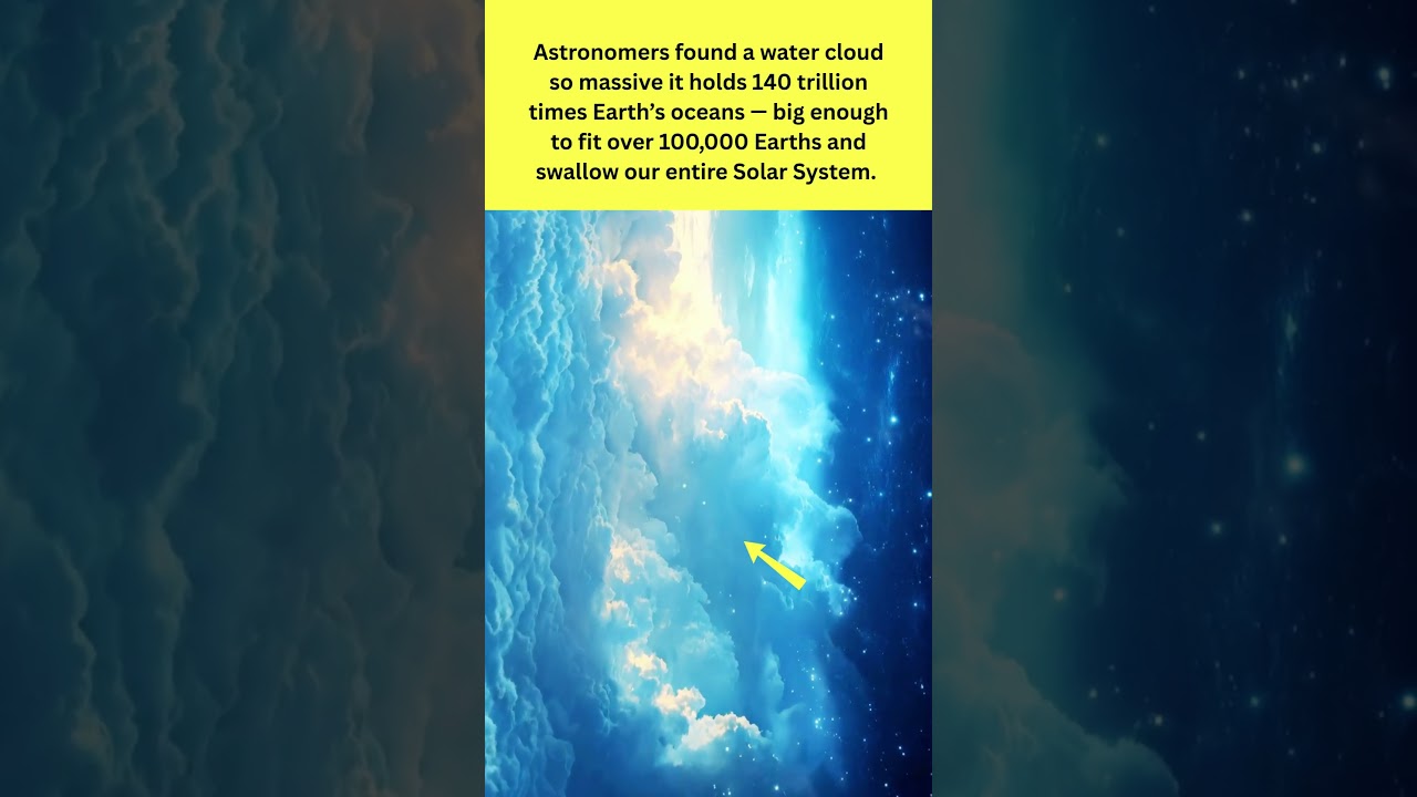 140 Trillion Oceans Floating in Space 😱