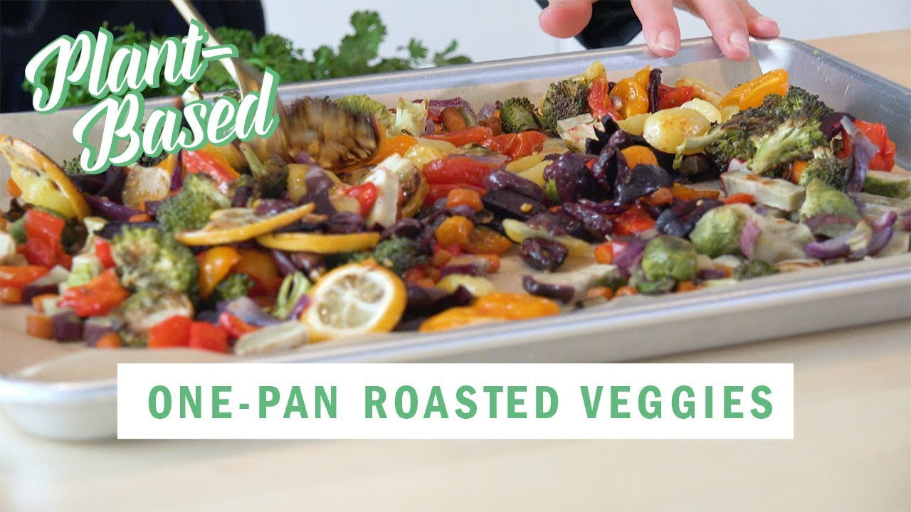 One-Pan Herby Roasted Vegetables | Plant-Based | Well+Good