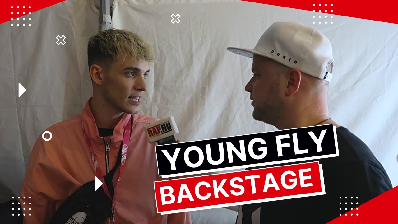 Young Fly Backstage: 