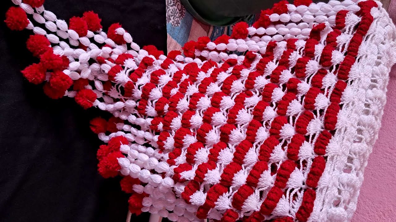 Wow🌹Beautiful Woolen Toran Gate Parda Design  Door hanging Gate Parda Design Stap by Stap Tutorial