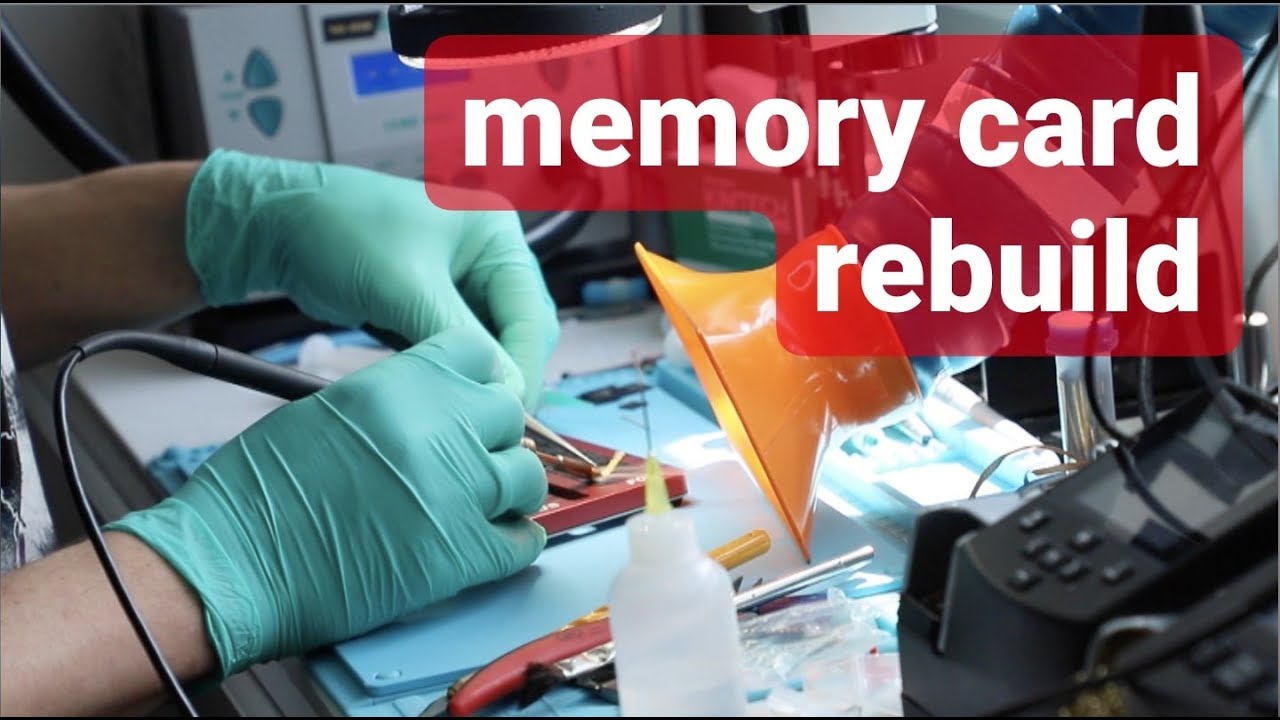 rebuilding compact flash memory card for data