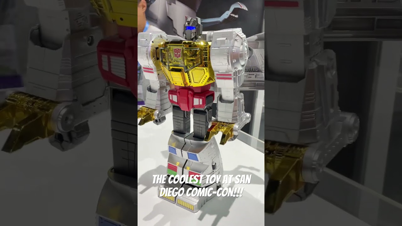Transformers Grimlock Auto-Converting Robot by Robosen -- the COOLEST toy at San Diego Comic-Con!