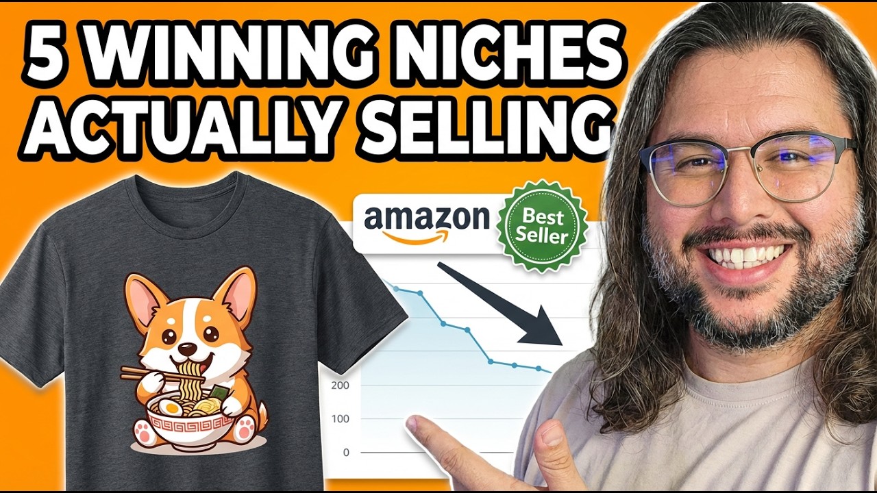 5 Low Competition T-Shirt Niches (Proof + AI Prompts Included)