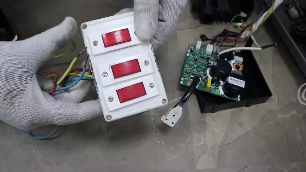 Inverter PCB & Compressor Testing in Fridge