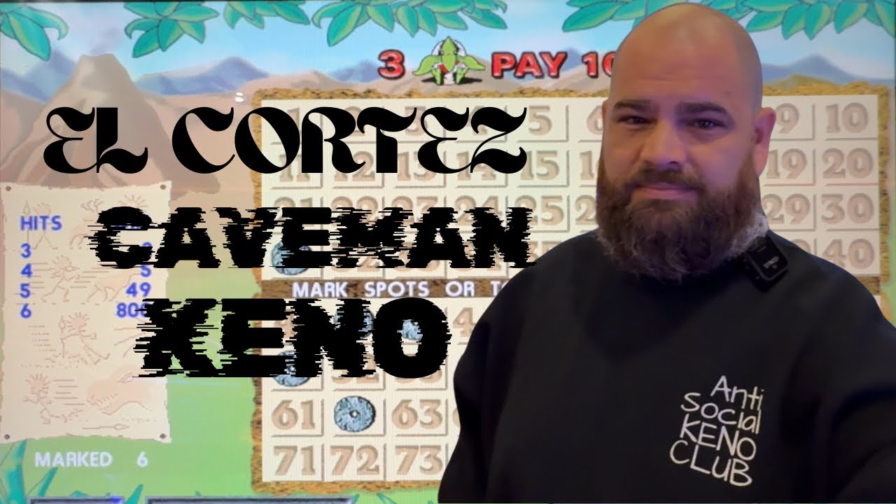 El Cortez Bartop Caveman Keno