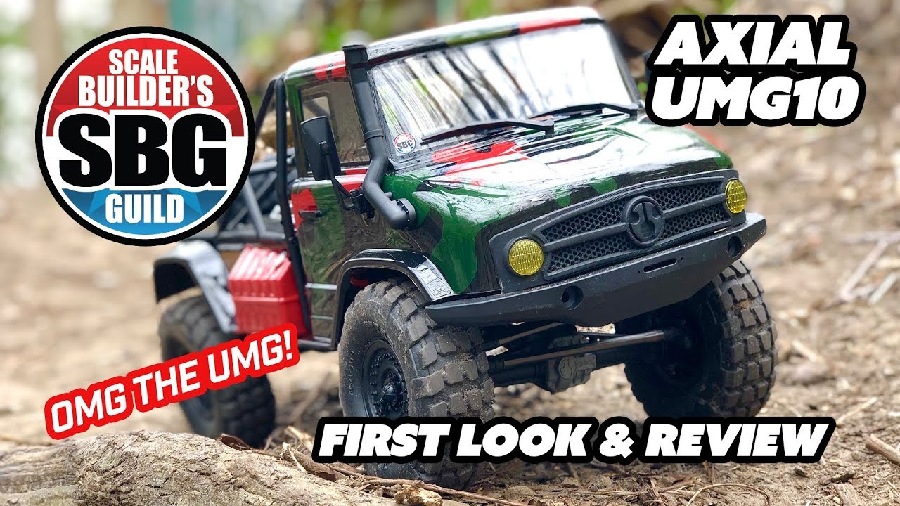 OMG it's a UMG! Axial UMG10 First Look, Build, and Review!
