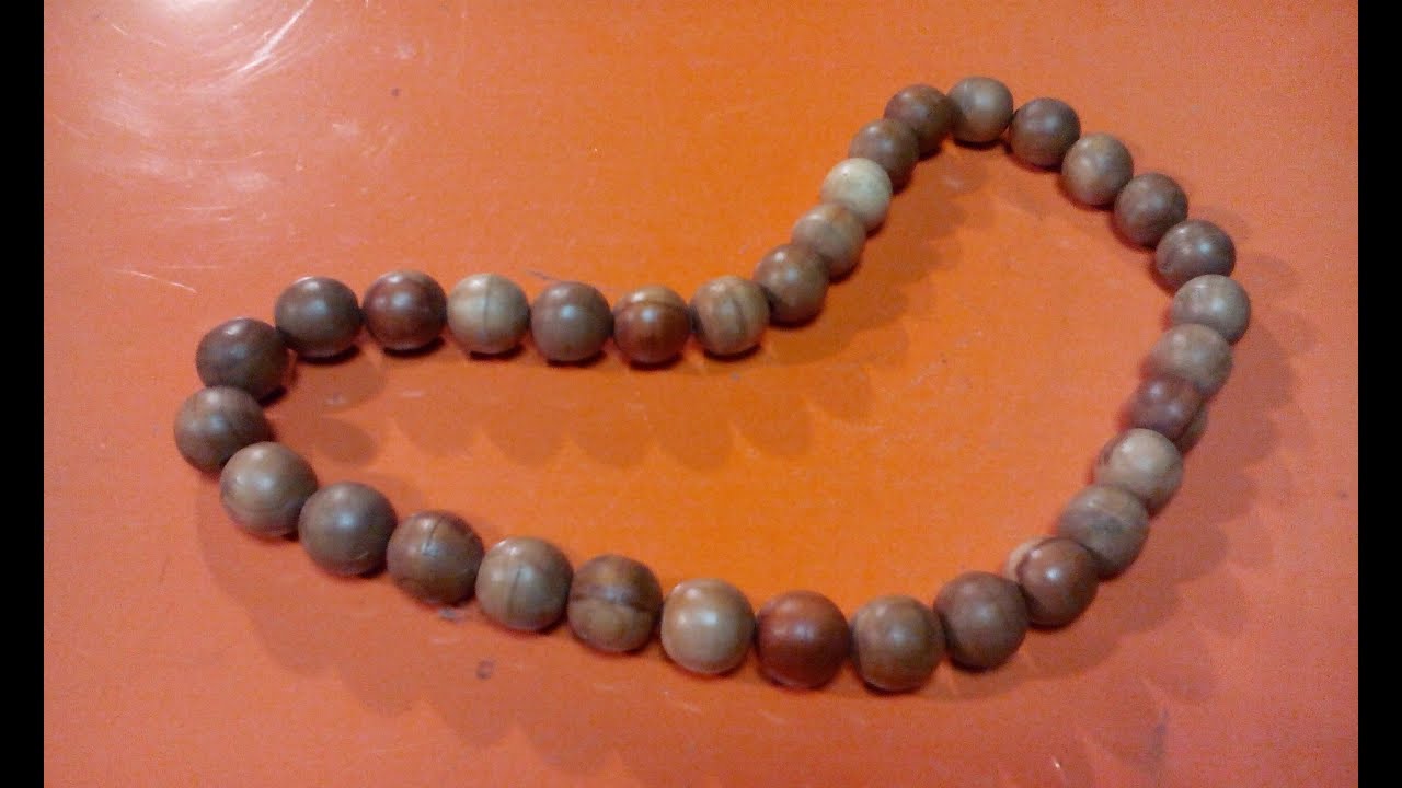 Бусы из дерева своими руками (Beads of wood with their hands)