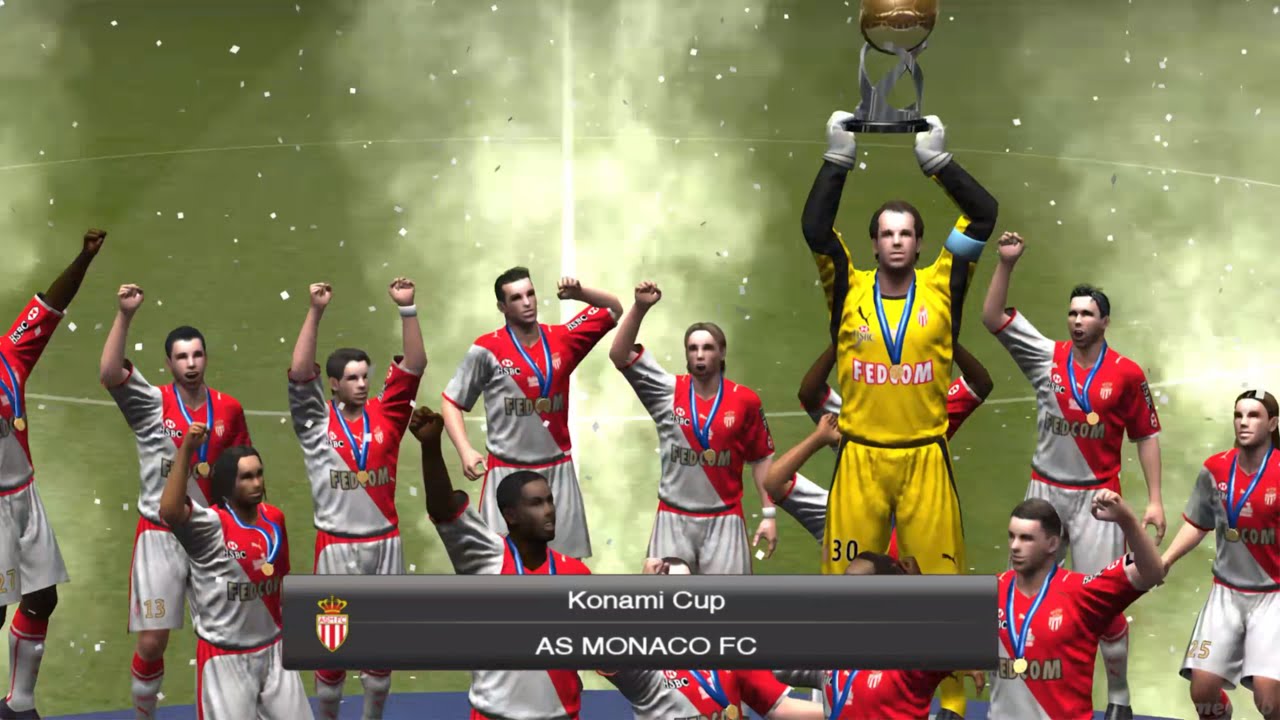 Pro Evolution Soccer 2009 - Monaco VS Porto - Konami Cup - French Commentary - Gameplay