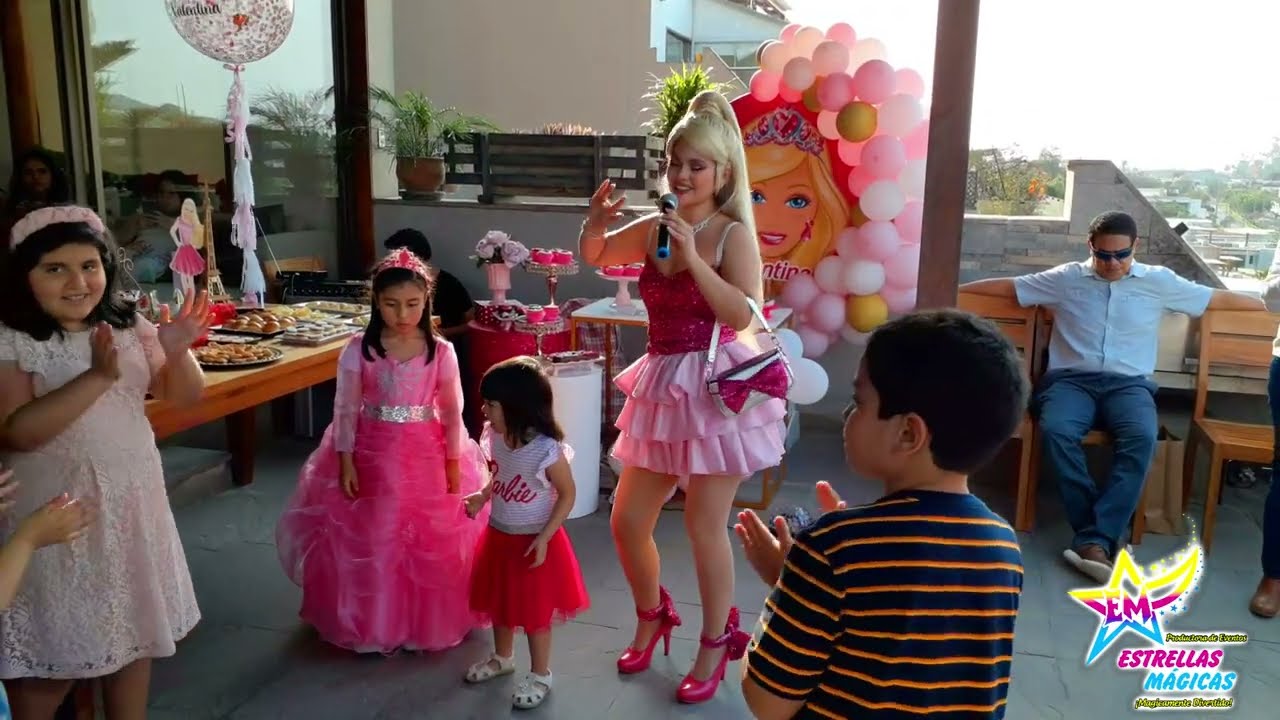 Show Infantil de Barbie con Estrellas Mágicas - Mágicamente Divertido!!!