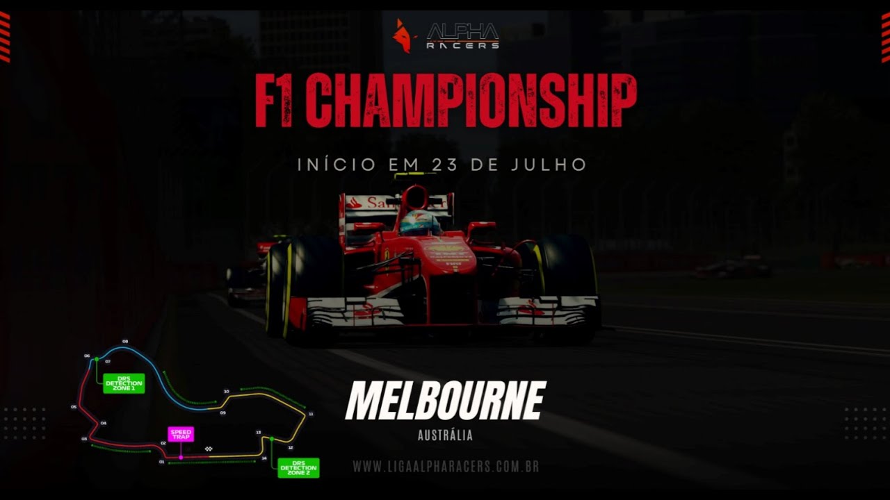 Liga AlphaRacers - F1 Championship - Etapa 1 / Melbourne