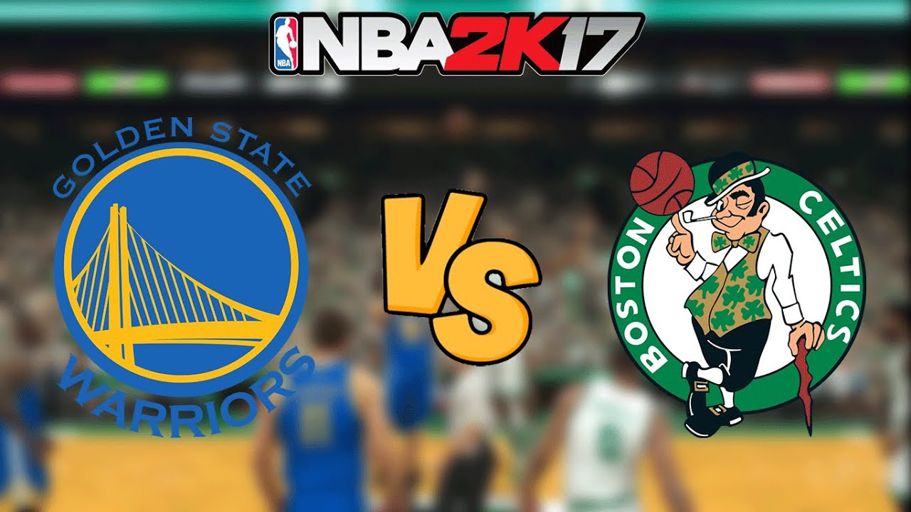 NBA 2K17 - Golden State Warriors vs. Boston Celtics - Full Gameplay