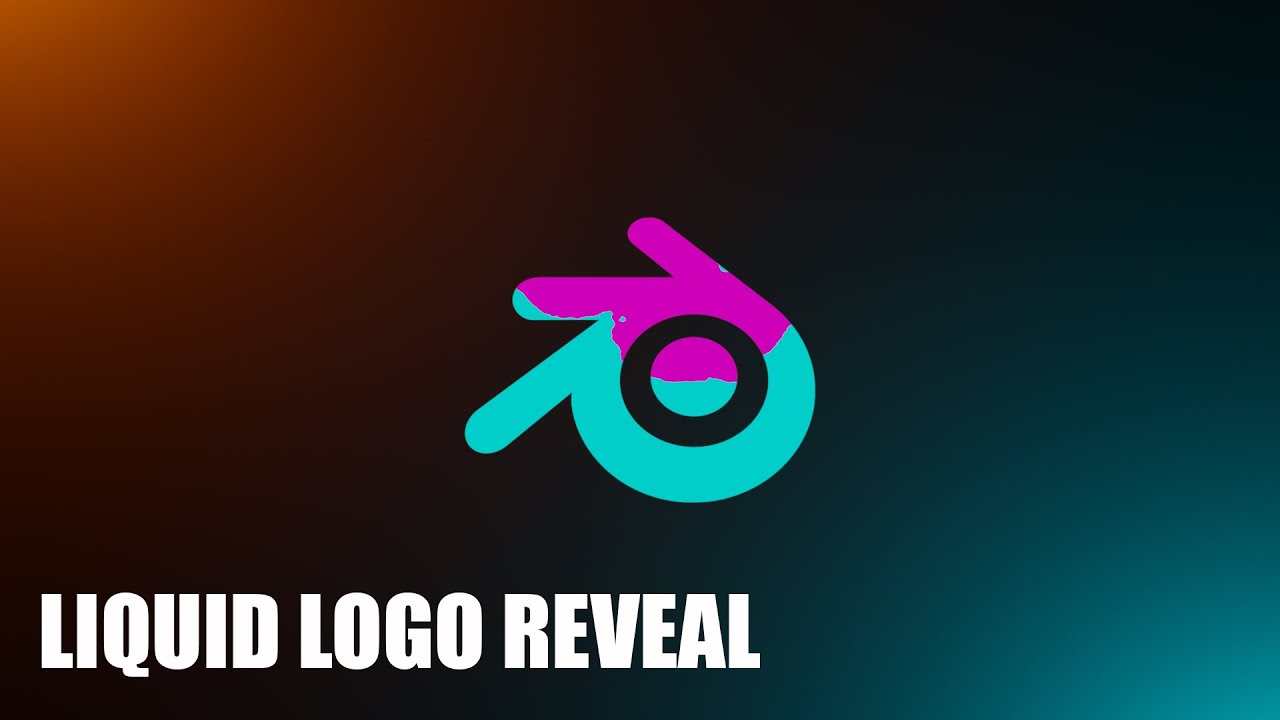 Liquid Logo Animation in Blender 2.81