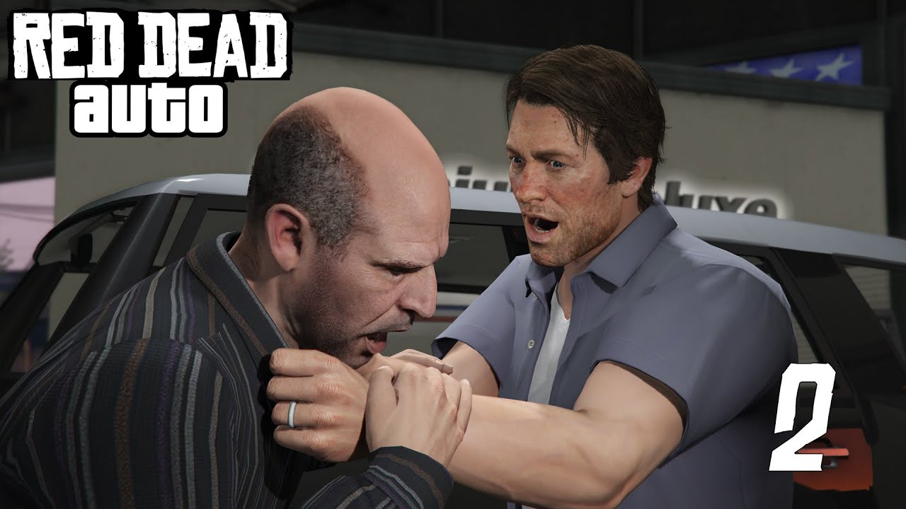 Red Dead Auto Gameplay Part 2 Arthur Morgan (RDR2 in GTA 5 Mod)
